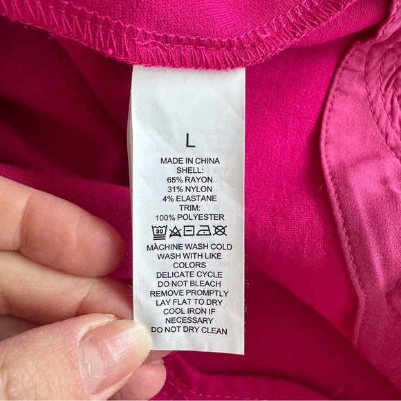 Kate Spade Open Scallop Back Ponte Dress - Color: Kinetic Pink Casual - Picture 10 of 13